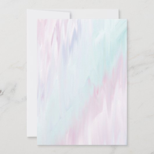 Diamond Jewel-uitnodiging Kaart (Achterkant)