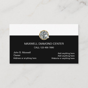 Diamond Jeweler Design Visitekaartje