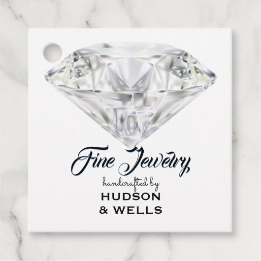 Diamond Jewelry Bedankjes Labels (Voorkant)