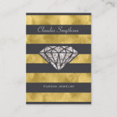 Diamond Jewelry Visitekaartje Gemstone Jeweler (Voorkant)