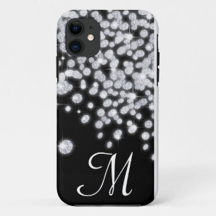 Diamond Jewels Jewelry Glit Monogram IPHONE 5 Hoes