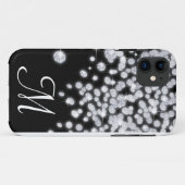 Diamond Jewels Jewelry Glit Monogram IPHONE 5 Hoes (Achterkant (horizontaal))