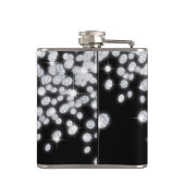 Diamond Jewels Jewelry Glit Monogram Whiskey Flask Heupfles (Achterkant)