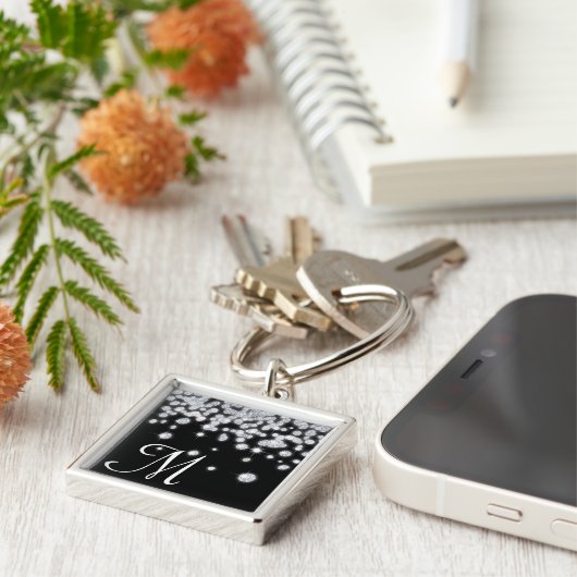 Diamond Jewels Jewelry Glitz Glam Glamou Sleutelha Sleutelhanger (Zijkant)