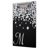 Diamond Jewels Sieraden Monogram Initiaal Clip Boa Klembord (Links)