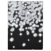 Diamond Jewels Sieraden Monogram Initiaal Clip Boa Klembord (Achterkant)