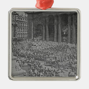 Diamond Jubilee, 1897, koningin Victoria's Diamond Metalen Ornament