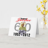 Diamond Jubilee 1952-2012 Kaart (Gele Bloem)