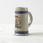 Diamond Jubilee 1952-2012 Stein Bierpul (Voorkant rechts)