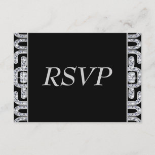 Diamond Jubilee 60th Wedding Jubileum RSVP Kaartje