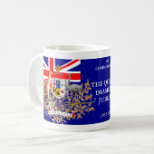 Diamond Jubilee Australië Koffiemok (Voorkant links)