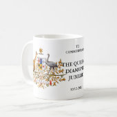 Diamond Jubilee Australië Koffiemok (Voorkant links)