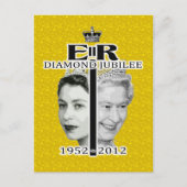 Diamond Jubilee Briefkaart (Voorkant)