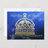Diamond Jubilee Briefkaart (Voorkant / Achterkant)