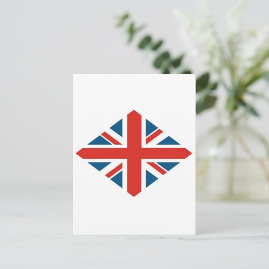 Diamond Jubilee Briefkaart (Staand voorkant)