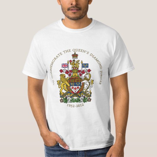 Diamond Jubilee Canada T-shirt (Voorkant)
