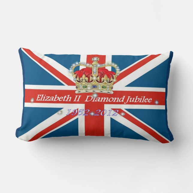Diamond Jubilee Comemorative Pillow Kussen (Voorkant)