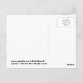 Diamond Jubilee Crown prachtige tekening Briefkaart (Achterkant)