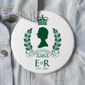 Diamond Jubilee Herdenking Button (In situ)