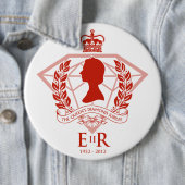 Diamond Jubilee Herdenking Button (In situ)