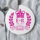Diamond Jubilee Herdenking Button (In situ)