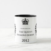 Diamond Jubilee Herdenking Mok (Midden)