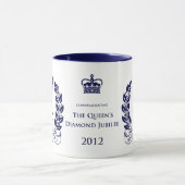 Diamond Jubilee Herdenking Mok (Midden)