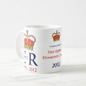 Diamond Jubilee Herdenking Mok [Insignia] (Voorkant links)