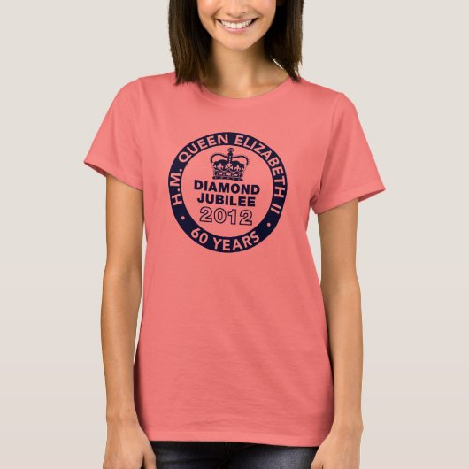 Diamond Jubilee Herdenking T-Shirt (Voorkant)