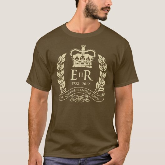 Diamond Jubilee Herdenking T-Shirt (Voorkant)