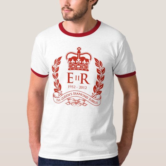 Diamond Jubilee Herdenking T-Shirt (Voorkant)