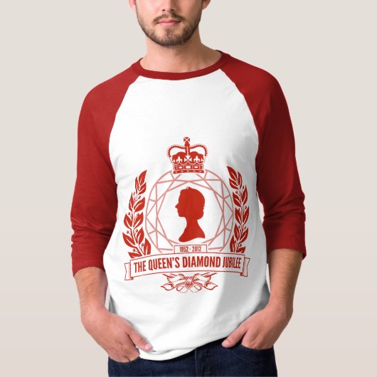 Diamond Jubilee Herdenking T-Shirt (Voorkant)