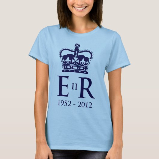 Diamond Jubilee Herdenking T-Shirt (Voorkant)