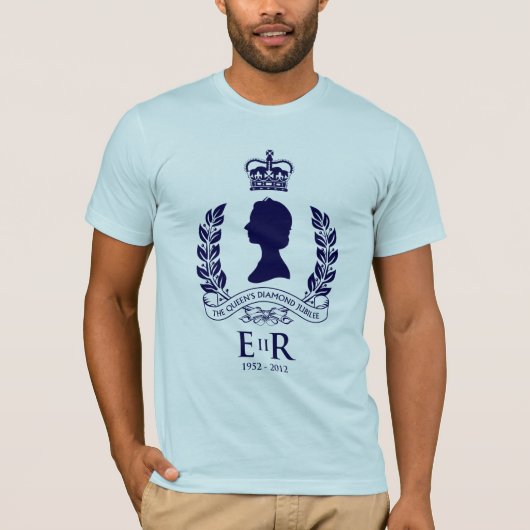 Diamond Jubilee Herdenking T-Shirt (Voorkant)