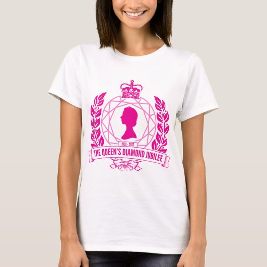 Diamond Jubilee Herdenking T-Shirt (Voorkant)