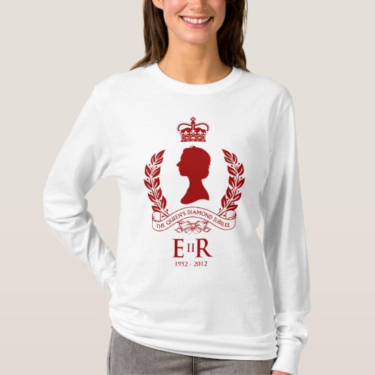 Diamond Jubilee Herdenking T-Shirt (Voorkant)