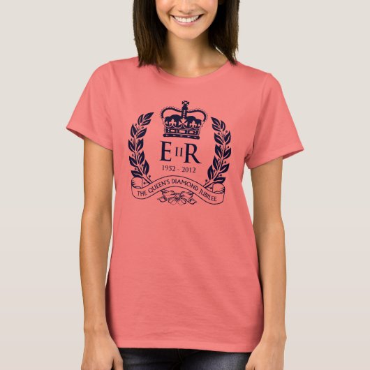 Diamond Jubilee Herdenking T-Shirt (Voorkant)