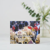 Diamond Jubilee-herdenkingsbriefkaart Briefkaart (Staand voorkant)