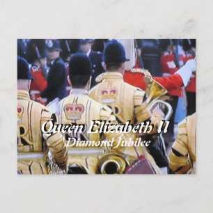 Diamond Jubilee-herdenkingsbriefkaart Briefkaart