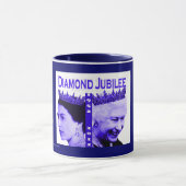 Diamond Jubilee-herdenkingsdag mok (Midden)