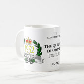 Diamond Jubilee Koffiemok (Voorkant links)