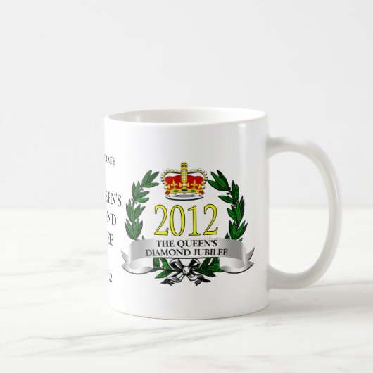 Diamond Jubilee Koffiemok (Rechts)