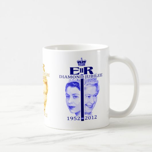 Diamond Jubilee Koffiemok (Rechts)