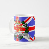 Diamond Jubilee Koffiemok (Voorkant links)