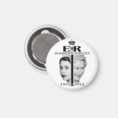 Diamond Jubilee Magneet (Voorkant / Achterkant)