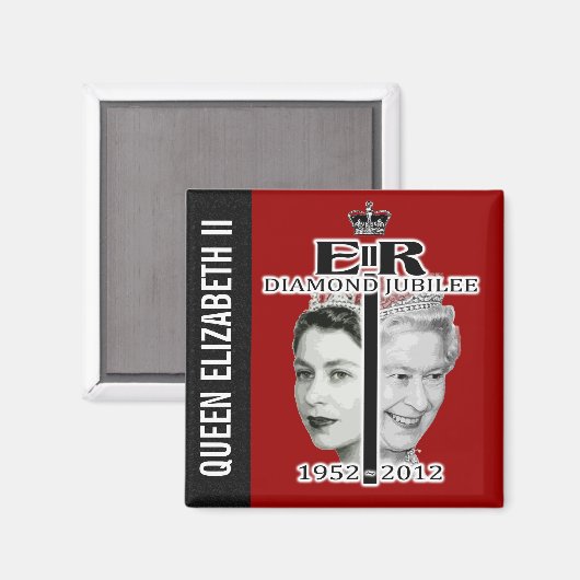 Diamond Jubilee Magneet (Voorkant / Achterkant)