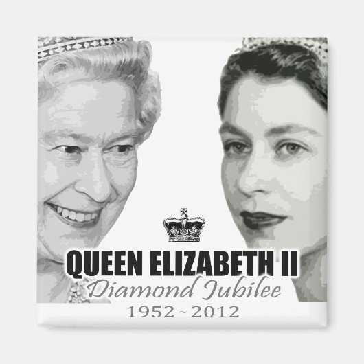 Diamond Jubilee Magneet (Voorkant)