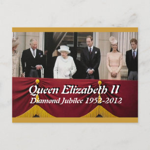 Diamond Jubilee Royal Family Portrait briefkaart