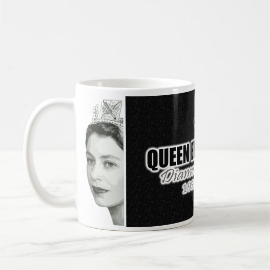 Diamond Jubilee Souvenir Mok (Links)