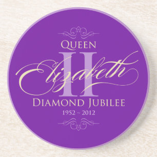 Diamond Jubilee Souvenir Onderzetters